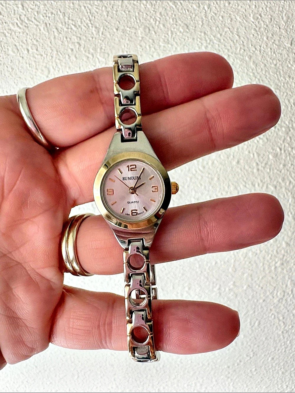 RUMOURS 23285 Two-Tone Bracelet Watch
